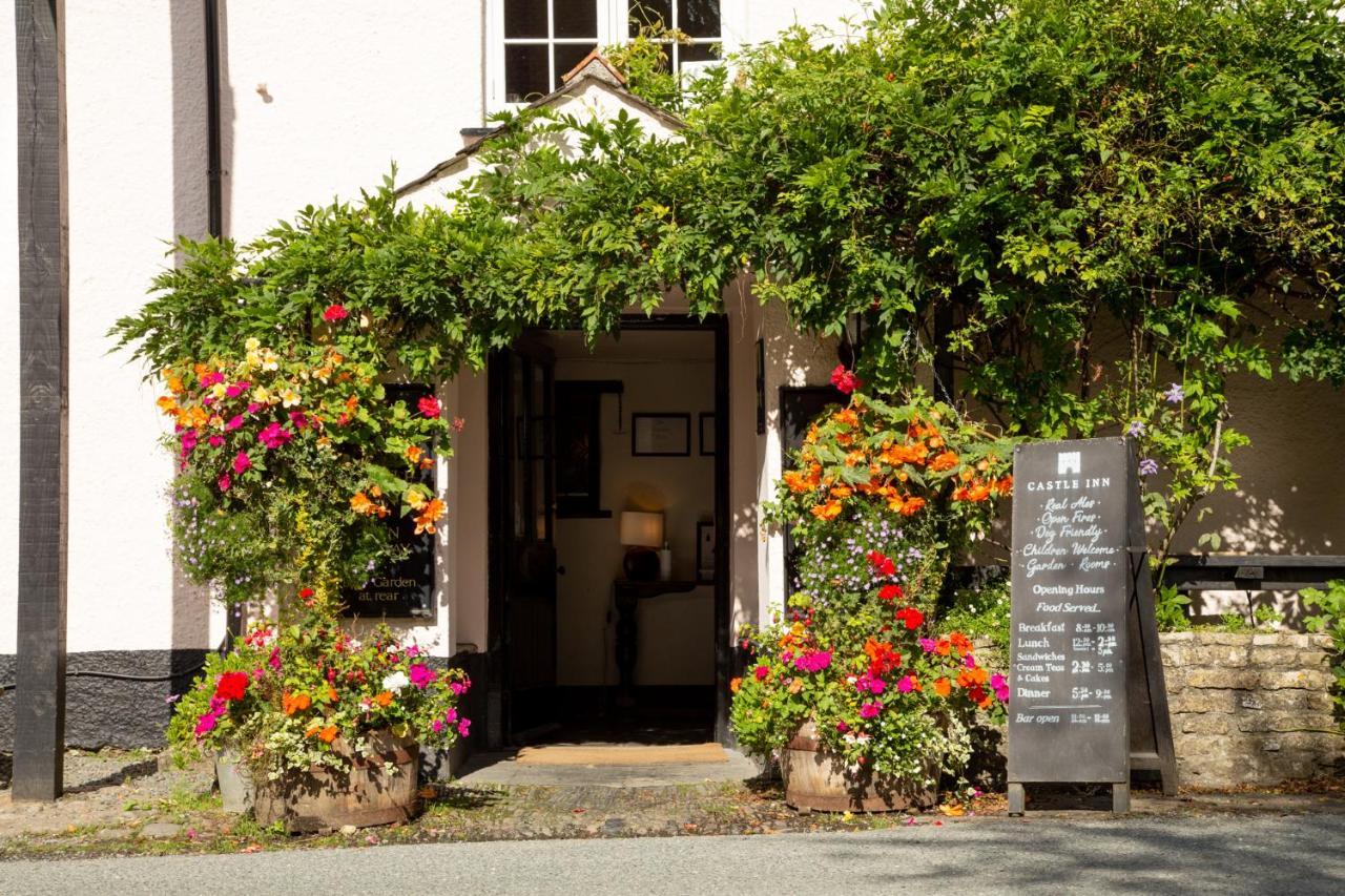 Castle Inn Lydford Exterior foto